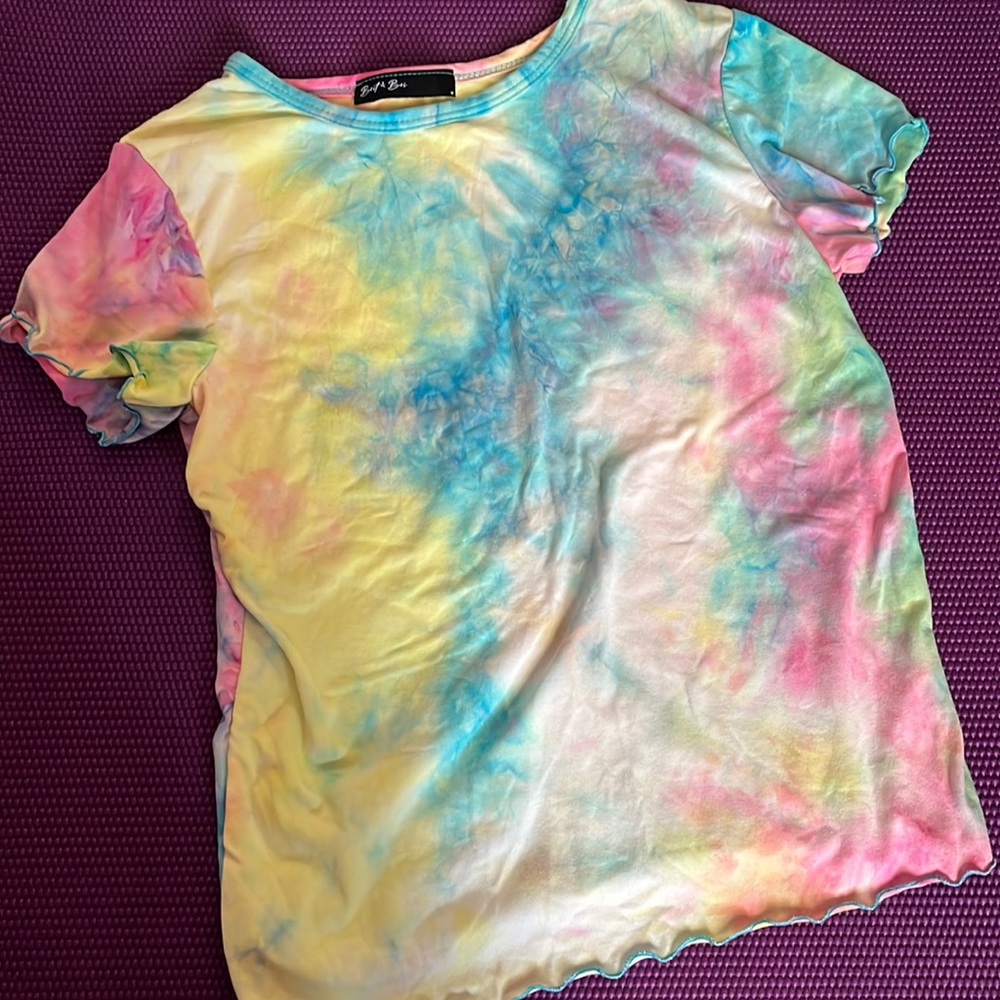 Cute and colorful tie-dye shirt